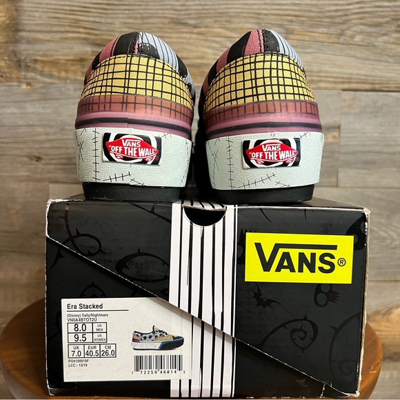 NWT 🆕Vans x🎄🎃 Nightmare Before Xmas Sally Stacked Platform, W9.5 - Picture 7 of 16